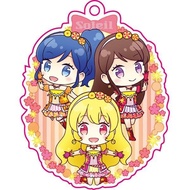 (Mica In acrylic) Aikatsu Keychains! Printed chibi anime Pictures