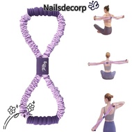 NAILS Yoga Tensioner, Multi-functional 10/15/20 Pounds Resistance 8-Line Puller, Portable Silicone R