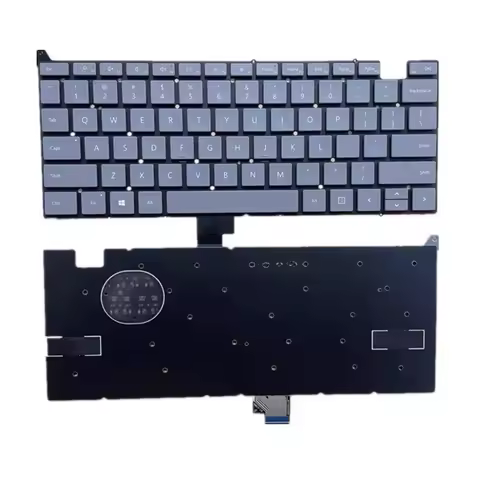 YY+New US English Keyboard for Microsoft Surface Laptop Go 1943 12.4" blue