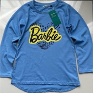 ️New Arrival ️ Tshirt Barbie Long Sleve Budak Perempuan!!(7y-11y)!!