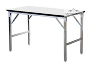 โต๊ะประชุม โต๊ะพับ 75x120x75 ซม. โต๊ะหน้าไม้ โต๊ะอเนกประสงค์ โต๊ะพับอเนกประสงค์ โต๊ะสำนักงาน โต๊ะจัดปาร์ตี้ hc hc hc99.