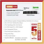 Synology RXD1219sas 12-Bay Storage Expansion Unit For SA3400D, SA3200D, UC3400, UC3200