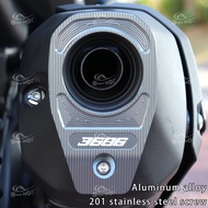 For Zontes 368 368G 368K 368E 368D 368M 2026 Accessories Exhaust Pipe Protective Cover Exhaust Pipe 