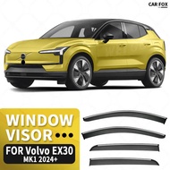 Suitable for Volvo EX30 Window visor Rearview Mirror Rain Eyebrow Voo EX30 Window visor