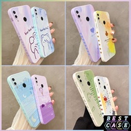 Huawei Nova 3i Phone Case Huawei Nova 3i Casing Oil Painting Cute Case Camera Protector Full Case Coverag Side Pattern Phone Case Soft Case Phone Cover Casing