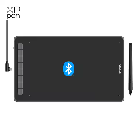 XPPen Deco LW Graphic Digital Tablet Drawing Pen Tablet Wireless Bluetooth V5.0 Tilt Supported Batte