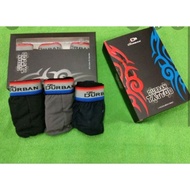 ORIGINAL DURBAN MEN'S UNDERWEAR ONLY SIZE S/DURBAN TATTOO SPORTY BRIEF DURBAN BOXER