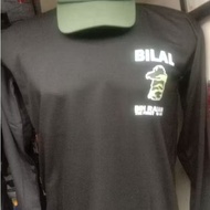 Latest long-sleeved Islamic distro t-shirt biil bin Rabah