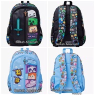 Smiggle Minecraft school bag Original school bag
