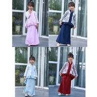 [ 2Y - 13Y ] RAYA 2022 Girl Baju Kebaya Peplum Moden - Free Face Mask ( Baju Kebaya Raya Budak Perem