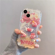 3D Kirby Rabbit Doll Casing For OPPO A17 A16 A5S A3S A5 A7 A12 A12E A3X A3 Pro A16 A55 A12 A12E A15 