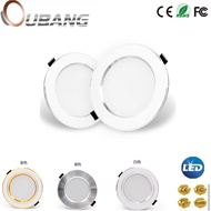 OU BANG Led Downlight  5W 7W 9W 12W 18W 165-220V Recessed Ceiling Light Round Led Panel Down Light Spotlight Lighting