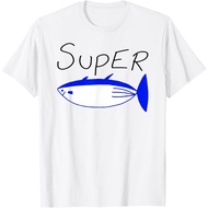 Funny Super Tuna Drawing, Tuna Fish T-Shirt