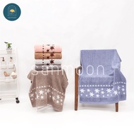 KATUN Star Cotton Towel Adult Size (70cm x 140cm) | (80cm x 160cm) | Imported imports |