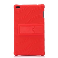 Đối Với Lenovo Tab 4 8 Silicone Trường Hợp Tab4 8.0 Inch TB-8504F 8504X 8504N 8504i Đứng Bìa
