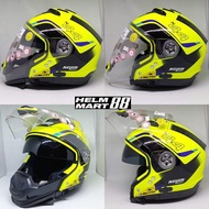 PREMIUM Helm NOLAN N44 Evo Viewpoint N-COM 051 LED Yellow Helm Full