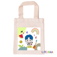 Pre-order Totebag WHITE NCT DREAM 7dream Character Cafe 7dream