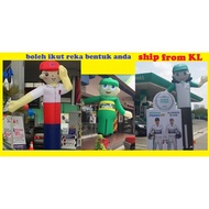 Kain Patung Angin Kipas Blower Air Tube Cloth Man Puppet Cartoon Shell Petronas Petron Proton Perodua Toyota Honda Sale