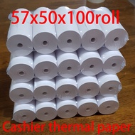 100rolls กระดาษความร้อน 57mmx50mm