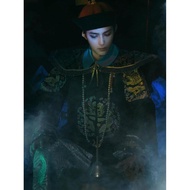 Qing Dynasty Costume cos Zombie Costume Male Embroidered Official Uniform Suit Demon Minister Offici