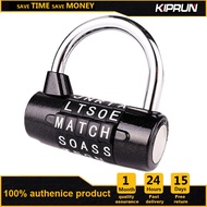 KIPRUN 5 Letter Combination Lock 5 Letter Combination Padlock Zinc Alloy Padlock for Luggage School