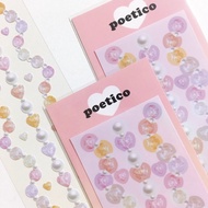 [Poetico] Candy Pearl Korean Sticker