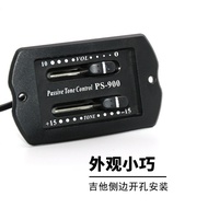 Equalizer gitar folk EQ 2-band pickup, tidak memerlukan PS-900, aksesori instrumen universal.