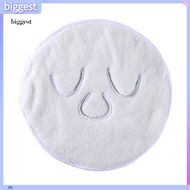 BGT  Facial Steamer Towel Ultra Soft Water Absorption Coral Fleece Hot Cold Compress Therapy Face Towel Cover for Home