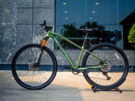 ใหม่ 2024 จักรยานเสือภูเขา Richter Alpha ล้อ 29" Shimano Deore 1x12sp. โช๊คลม ล็อคเอ๊าท์ ดุมซิลด์แบริ่ง เฟรมอะลูมิเนียม ดิสเบรคน้ำมัน Mtb 29” hydraulic disc brake aluminum frame air fork with lock out