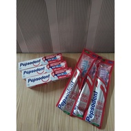 3PCS PEPSODENT TOOTHPASTE 75g + 3pcs PEPSODENT TOOTHBRUSH