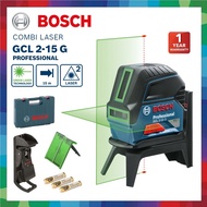 BOSCH GCL 2-15G Professional Combi Laser level GCL2-15G Green Line Laser