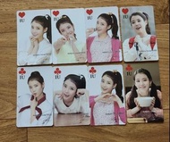 （極罕有）IU 2012 刀削麵 小卡8張set