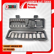 HDT Socket Wrench Set 27pcs Socket Wrench 27 Pcs 4-21 mm