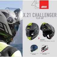 HELMET GIVI X21 X.21 CHALLENGER SPIRIT HELMET FLIP UP NEW MODEL 100% GIVI