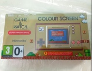 (W Plaza shop 225) Nintendo 35週年 Game & Watch Super Mario Bros 孖寶兄弟 Color screen 遊戲機 薩爾達 孖寶兄弟 馬利奧 遊戲