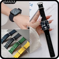 Ocean Silicone Strap Rubber Band for IWatch Apple Watch Series 10 9 8 7 6 5 4 3 1 Ultra/Ultra 2 SE 2