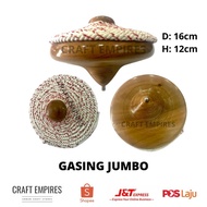 GASING KAYU JUMBO/ GASING KAYU BESAR / GIANT SIZE SPINING Top