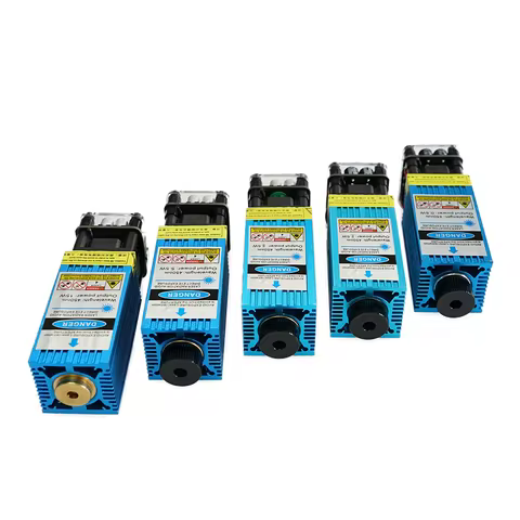 0.5W 405nm 2.5W/3.5W/5.5W 450nm 33mm Focusing Blue Laser Module Laser Engraving And Cutting TTL/PWM 