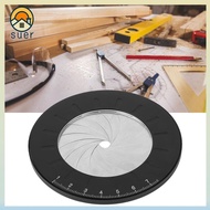 SUERHD ​Round Circle Template Ruler​, ​Adjustable Rotatable​ ​Circle Drawing Maker Tool​, Stainless 