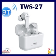 REMAX TWS-27 TRUE WIRELESS MUSIC EARPHONE WIRELESS EARBUDS