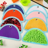 Sharprepublic 8x Sensory Mini Mats, Play Tactile Sensory Rug, Assorted Textured Sensory Floor