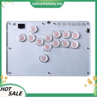 13Keys Joystick Hitbox Keyboard Arcade Stick Controller for PS4/PS3/Switch/Steam Mini Arcade Hitbox 