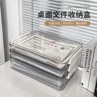 Desktop File Storage Box Printing Paper Box a3 Transparent Storage Office a4 File Box Paper Data Fil