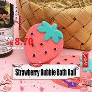 Jaden 1pcs Super Red strawberry rainbow bath salt / multi-bubble shower bath salt JD-133