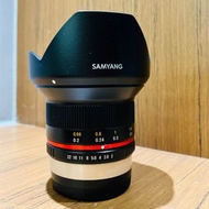 Samyang 12mm f2.0 大光圈廣角鏡 x-mount