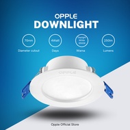 Opple Electric OPPLE LED Downlight 4W 6500K RC US R70 White Guarantee