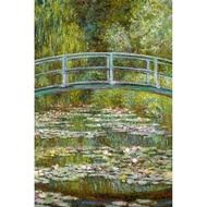 Claude Monet The Water Lily Pond Japanese Bridge Impressionist Art Posters Claude Monet Prints Natur