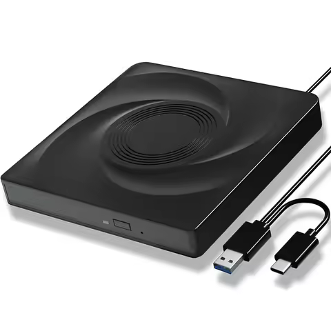External Blu ray Drive USB 3.0 Type-C Optical BD CD DVD Drive Burner Portable Player Writer Compatib