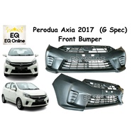 Perodua Axia 2017 G SPEC Front Bumper PP Plastic Malaysia (BUMPER DEPAN) 2018 2019