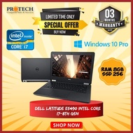 Dell Latitude Laptop E5490/ E5590/ E7390/ E7380/ E5580/ E7280/ E6420 Intel core i5/i7 used